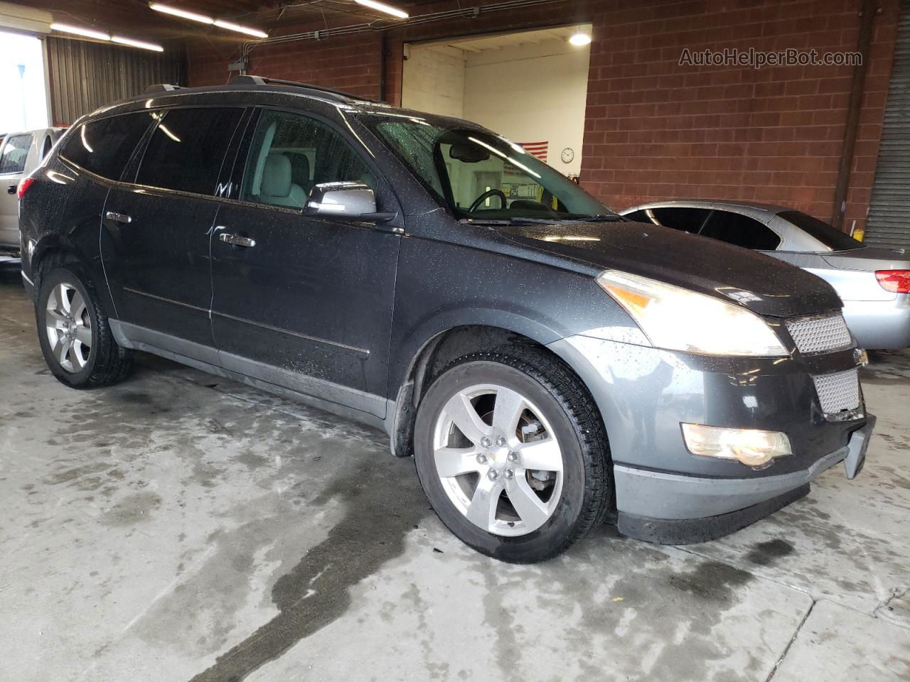 2012 Chevrolet Traverse Ltz Серый vin: 1GNKRLED6CJ250943