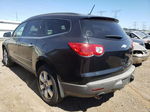 2011 Chevrolet Traverse Ltz Black vin: 1GNKRLED7BJ333571