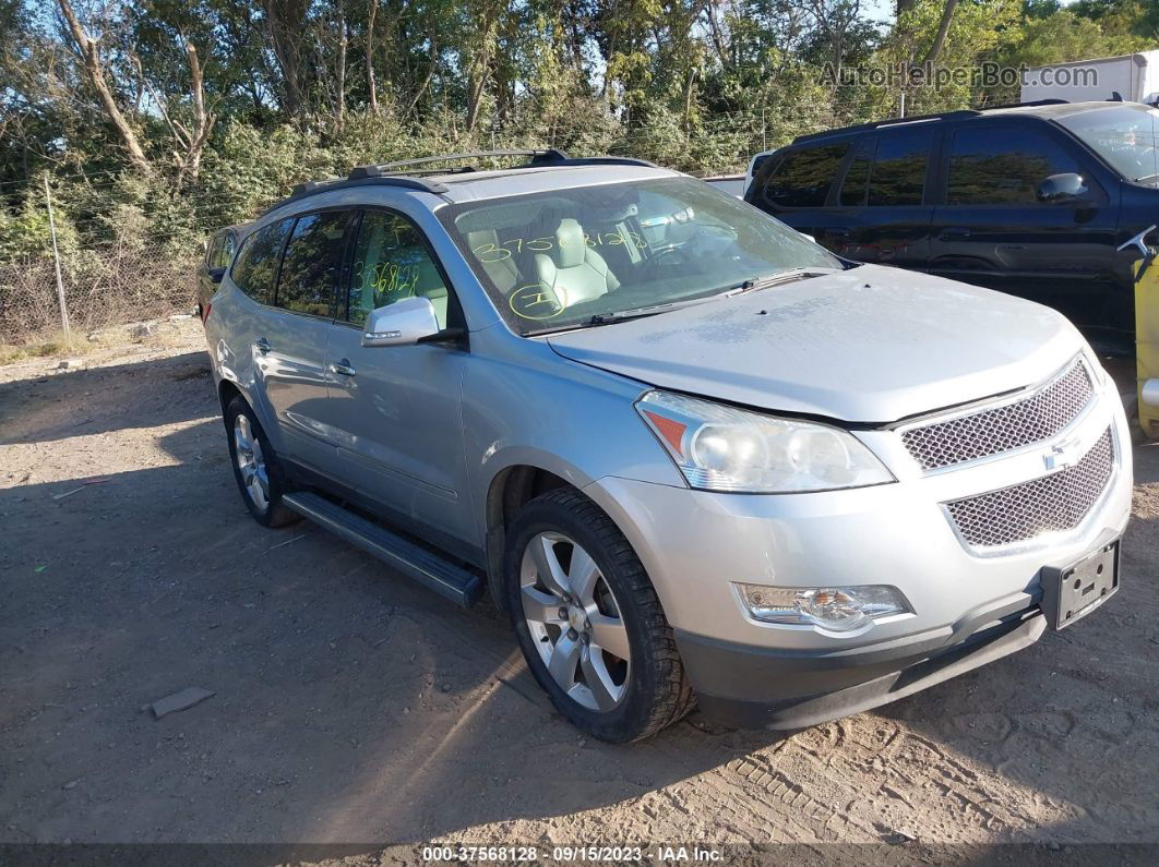 2011 Chevrolet Traverse Ltz Silver vin: 1GNKRLED8BJ169649