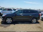 2012 Chevrolet Traverse Ltz Black vin: 1GNKRLED8CJ208466