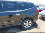 2012 Chevrolet Traverse Ltz Black vin: 1GNKRLED8CJ208466