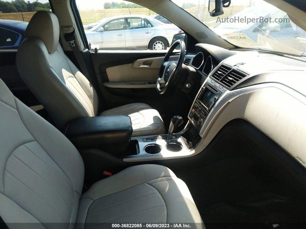 2012 Chevrolet Traverse Ltz Черный vin: 1GNKRLED8CJ215269