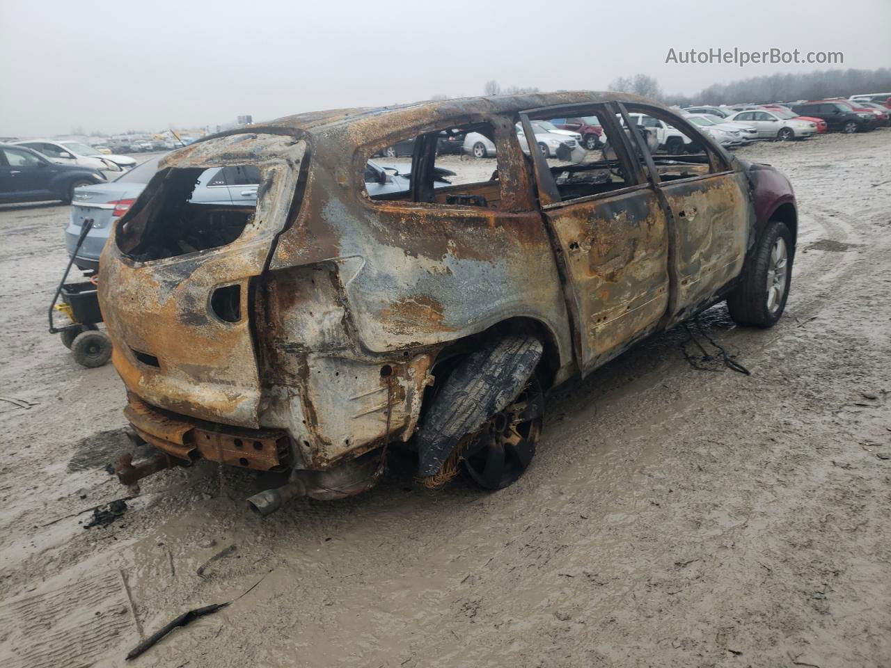 2011 Chevrolet Traverse Ltz Burn vin: 1GNKRLED9BJ112974