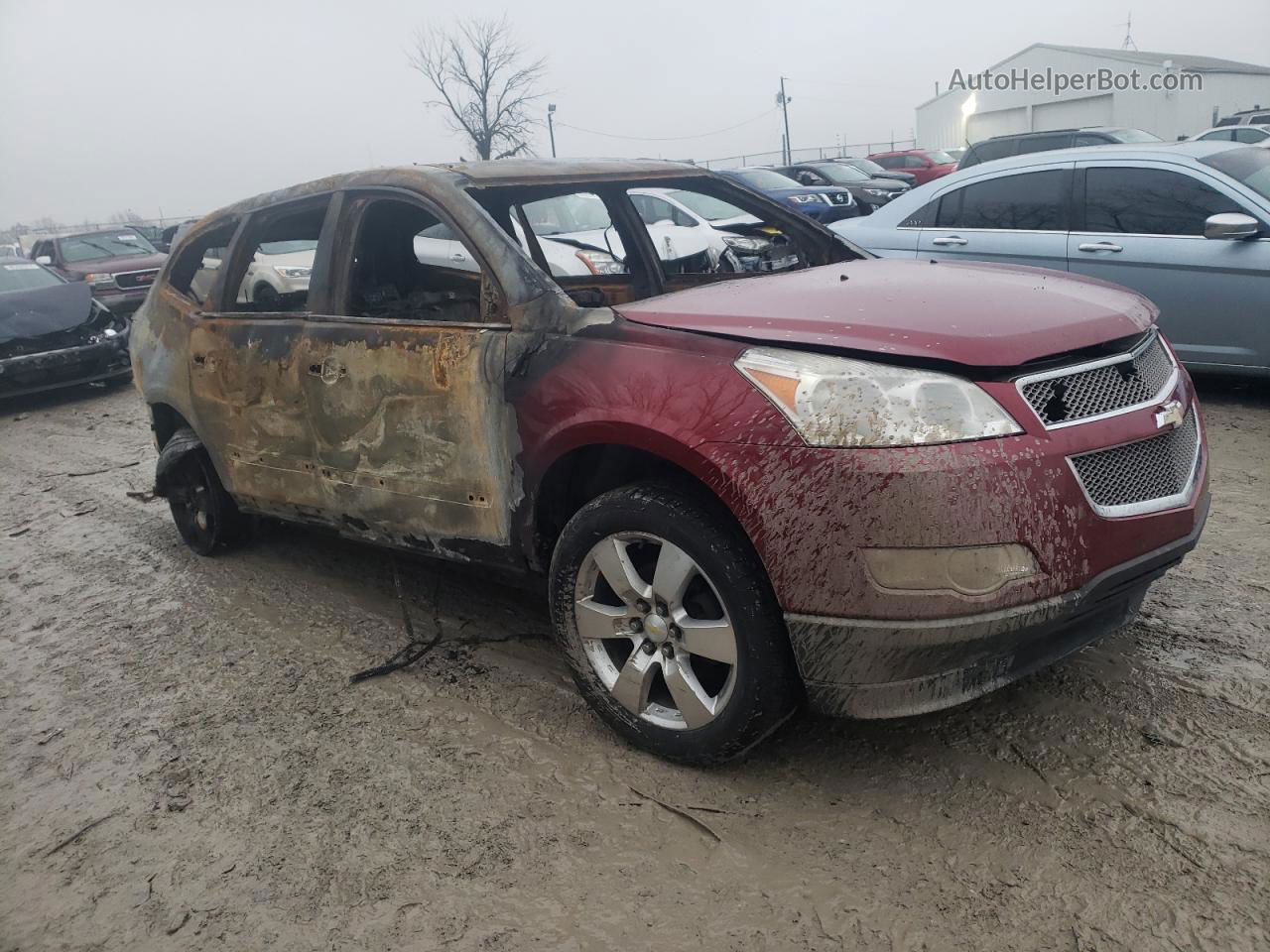 2011 Chevrolet Traverse Ltz Burn vin: 1GNKRLED9BJ112974