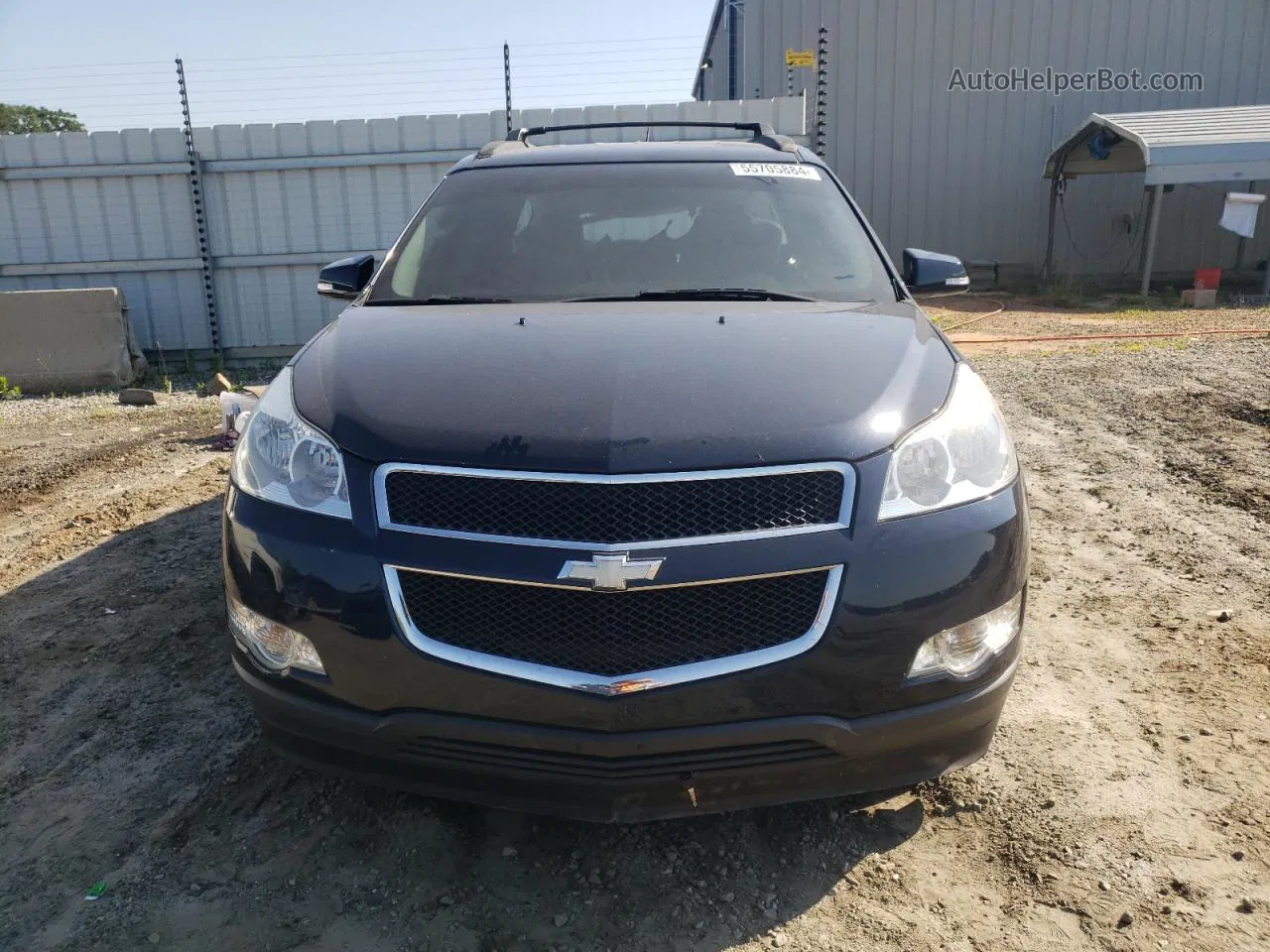 2012 Chevrolet Traverse Ltz Blue vin: 1GNKRLED9CJ307085