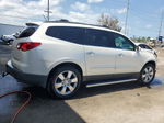 2012 Chevrolet Traverse Ltz White vin: 1GNKRLED9CJ411169