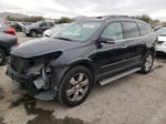 2011 Chevrolet Traverse Ltz Black vin: 1GNKRLEDXBJ133400