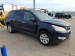 2011 Chevrolet Traverse Ls Blue vin: 1GNKVEED0BJ196979