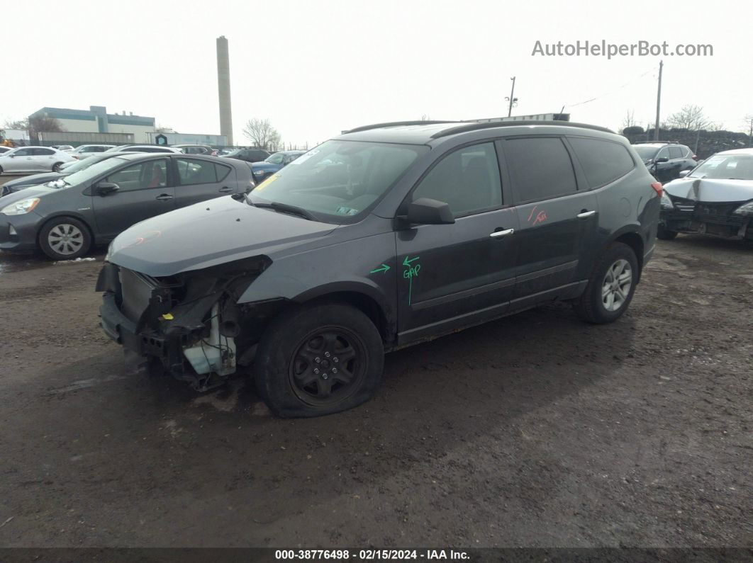 2011 Chevrolet Traverse Ls Серый vin: 1GNKVEED4BJ215551