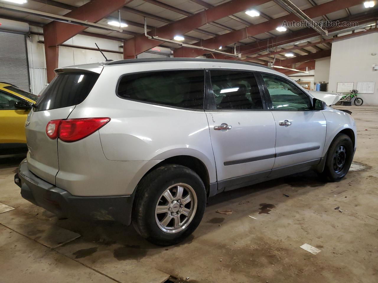 2011 Chevrolet Traverse Ls Silver vin: 1GNKVEED6BJ144806