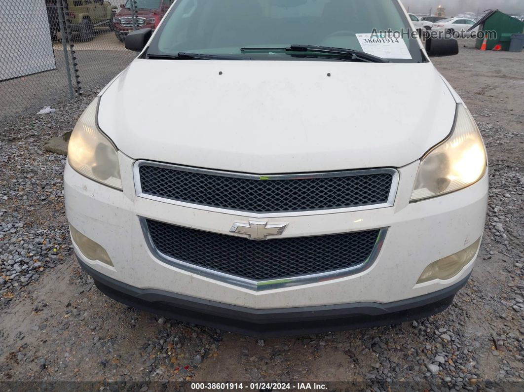 2011 Chevrolet Traverse Ls Белый vin: 1GNKVEED8BJ275221