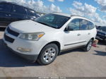 2011 Chevrolet Traverse Ls White vin: 1GNKVEED8BJ291595