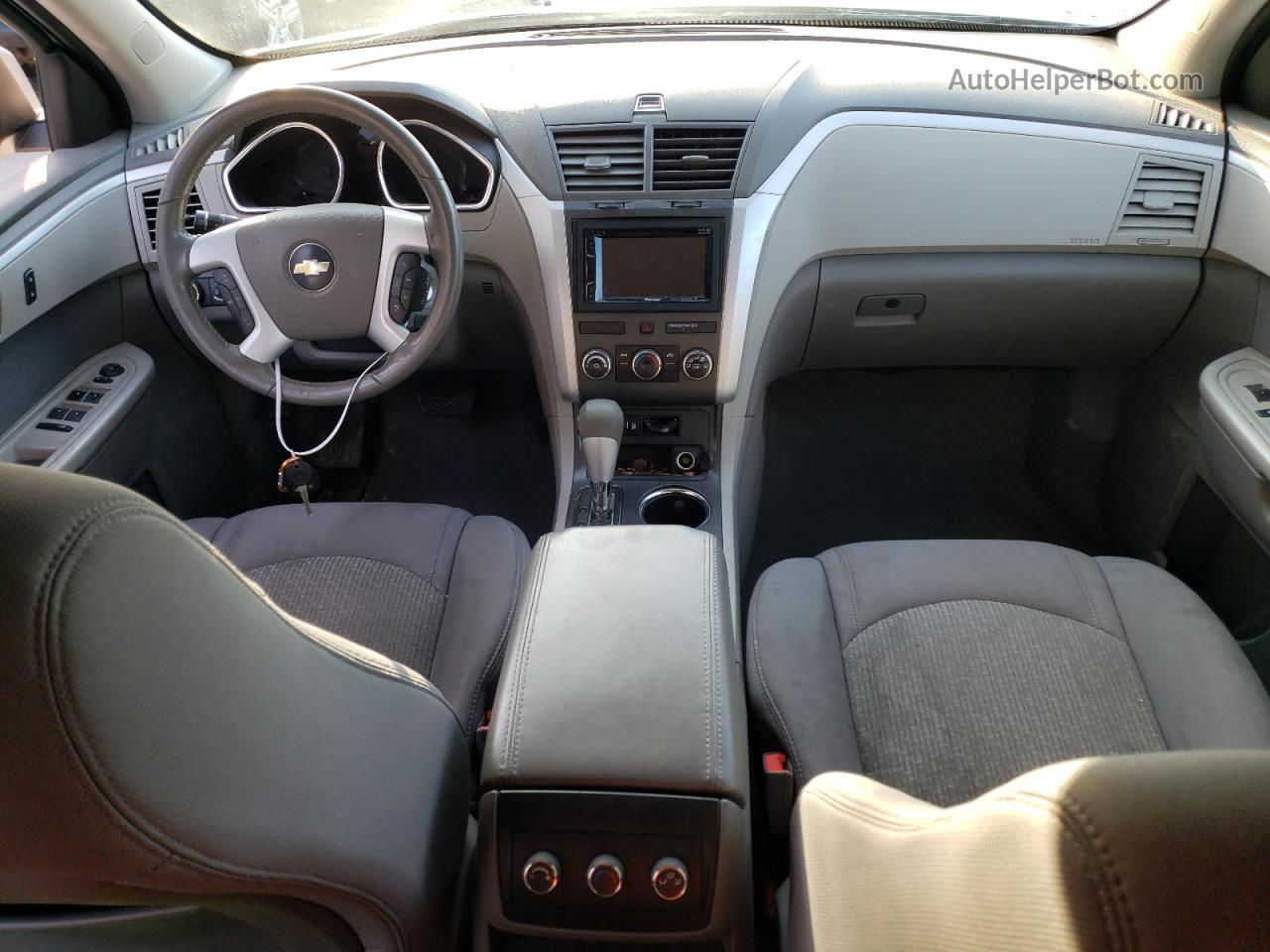 2012 Chevrolet Traverse Ls White vin: 1GNKVFED0CJ192518