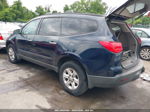 2011 Chevrolet Traverse Ls Blue vin: 1GNKVFED2BJ345172