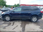 2011 Chevrolet Traverse Ls Blue vin: 1GNKVFED2BJ345172