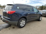 2011 Chevrolet Traverse Ls Blue vin: 1GNKVFED2BJ377314