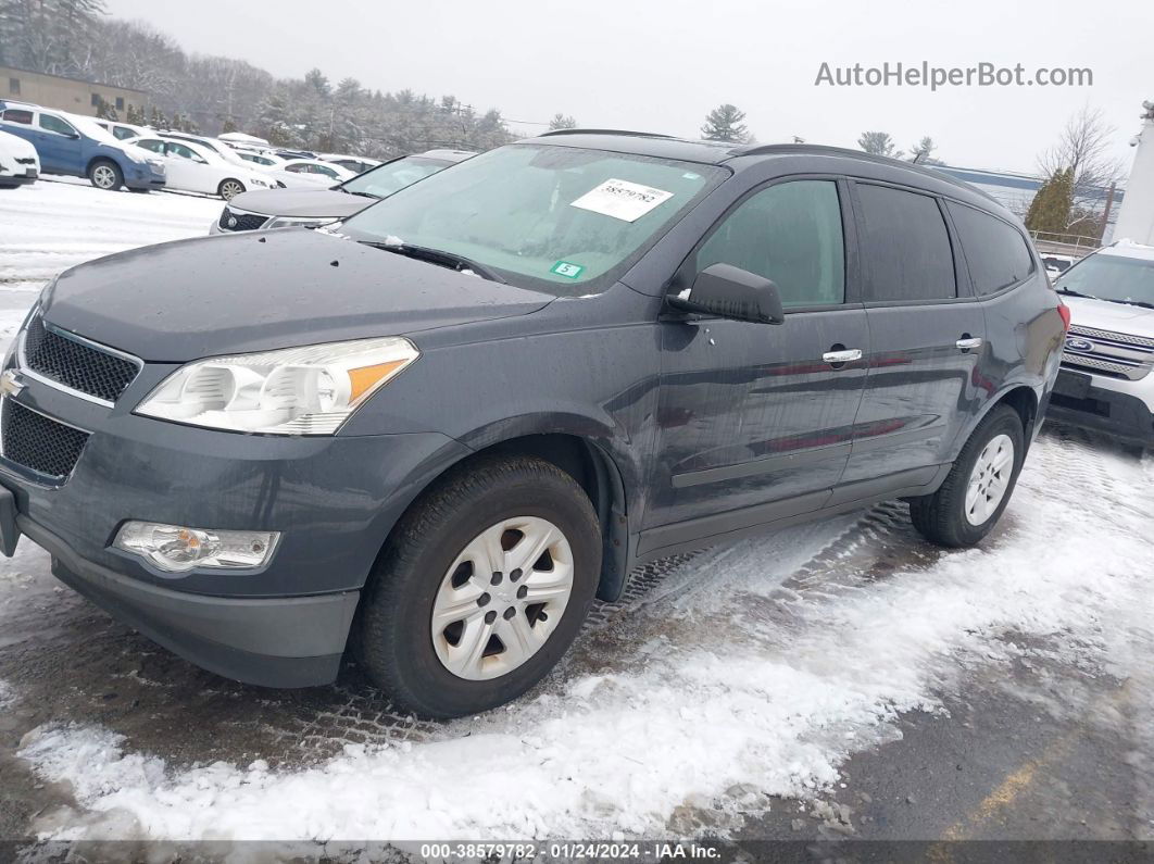 2012 Chevrolet Traverse Ls Gray vin: 1GNKVFED2CJ298355