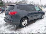 2012 Chevrolet Traverse Ls Gray vin: 1GNKVFED2CJ298355