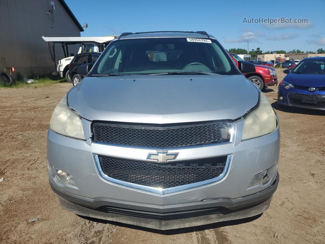 2012 Chevrolet Traverse Ls Gray vin: 1GNKVFED3CJ314594