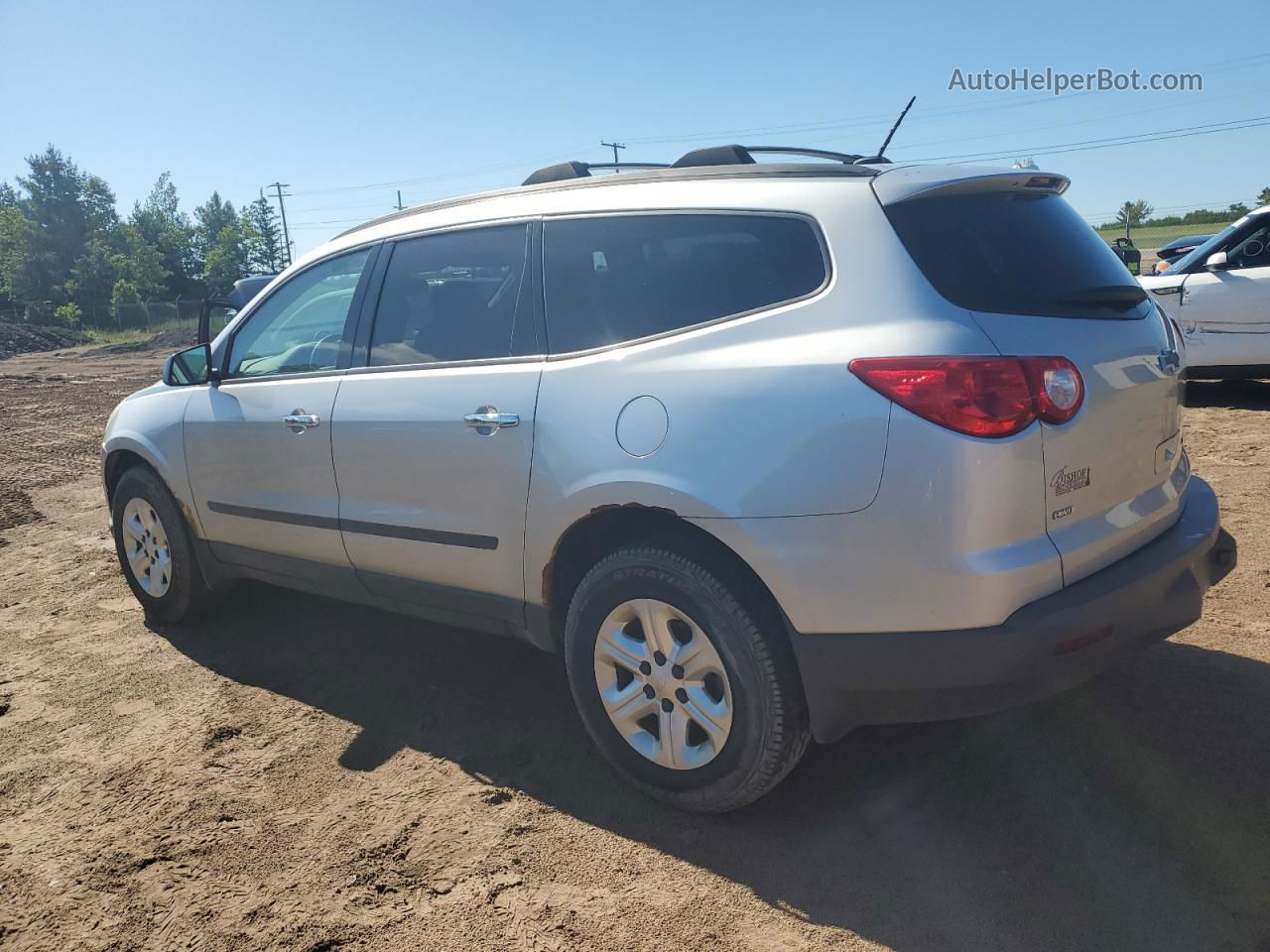 2012 Chevrolet Traverse Ls Gray vin: 1GNKVFED3CJ314594