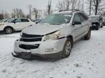 2011 Chevrolet Traverse Ls Серебряный vin: 1GNKVFED4BJ156152