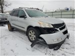 2011 Chevrolet Traverse Ls Серебряный vin: 1GNKVFED4BJ156152