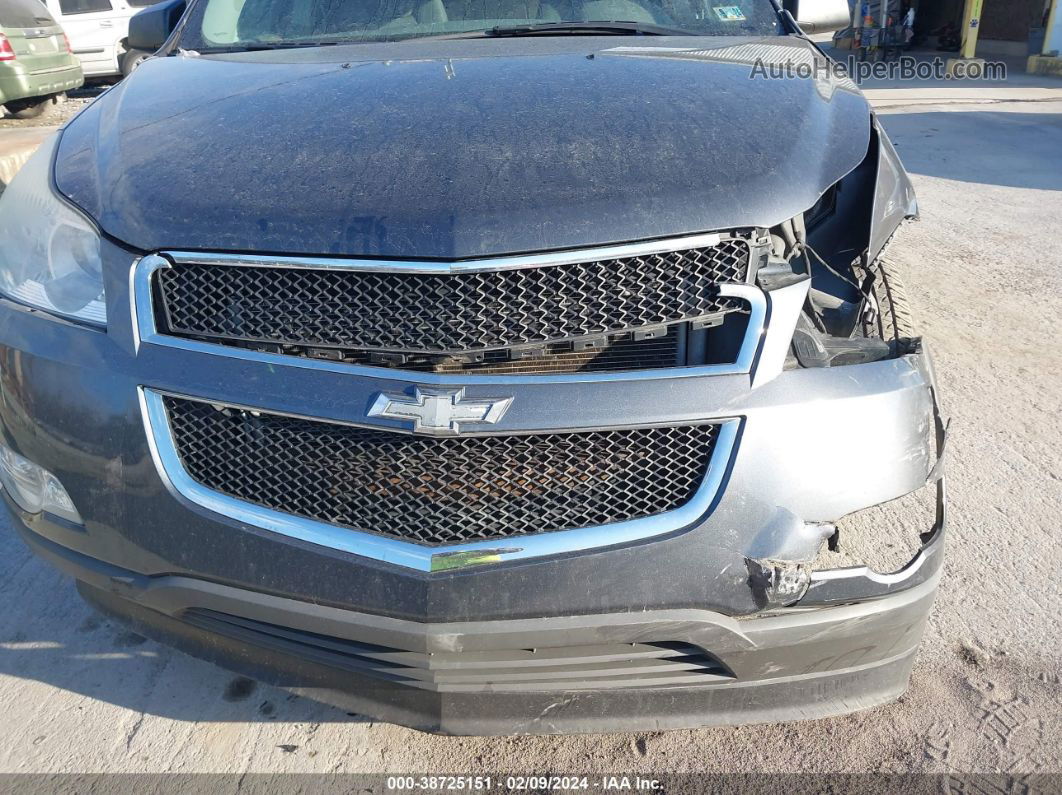 2012 Chevrolet Traverse Ls Gray vin: 1GNKVFED5CJ402238