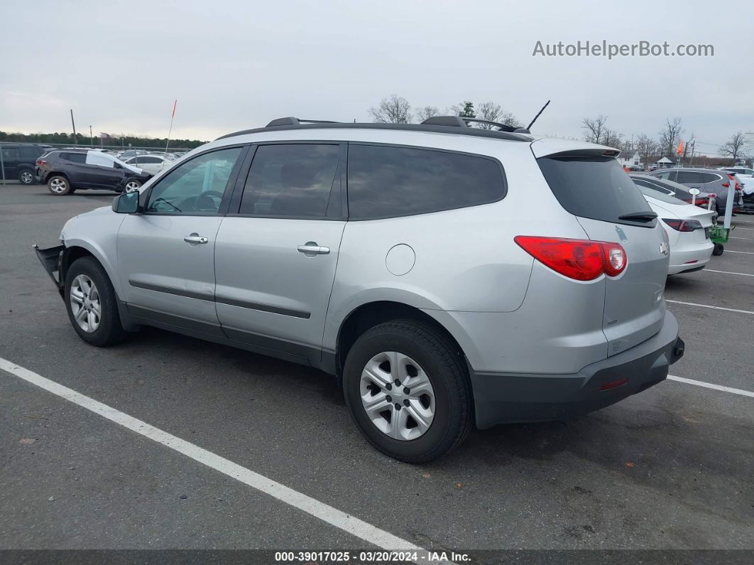 2011 Chevrolet Traverse Ls Silver vin: 1GNKVFED6BJ372889