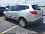 2012 Chevrolet Traverse Ls Silver vin: 1GNKVFED6CJ419680