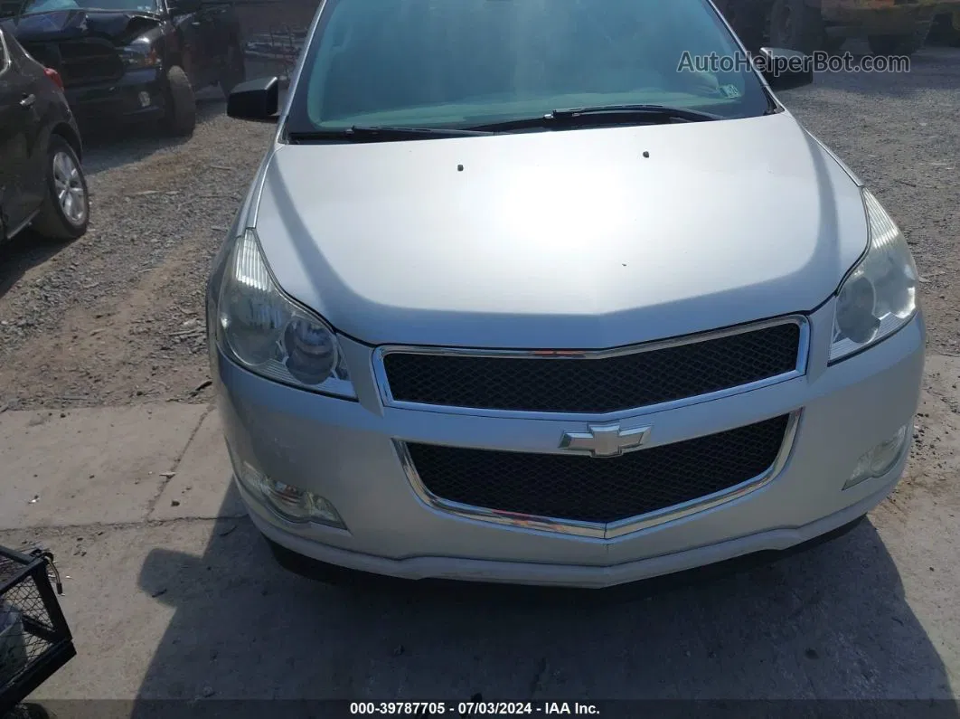 2012 Chevrolet Traverse Ls Silver vin: 1GNKVFED7C3190264