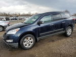 2011 Chevrolet Traverse Ls Blue vin: 1GNKVFED9BJ217138