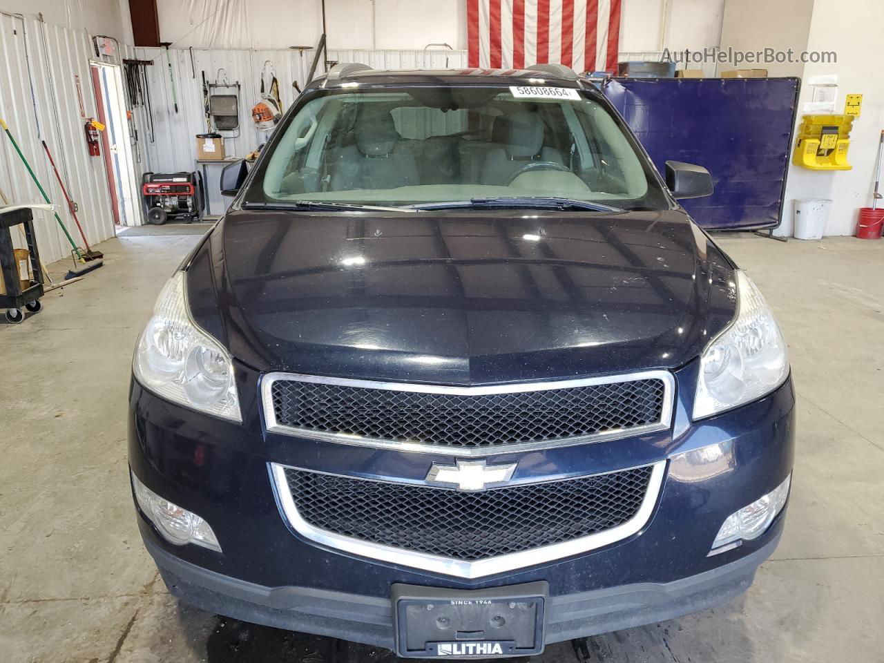 2012 Chevrolet Traverse Ls Blue vin: 1GNKVFEDXCJ172275