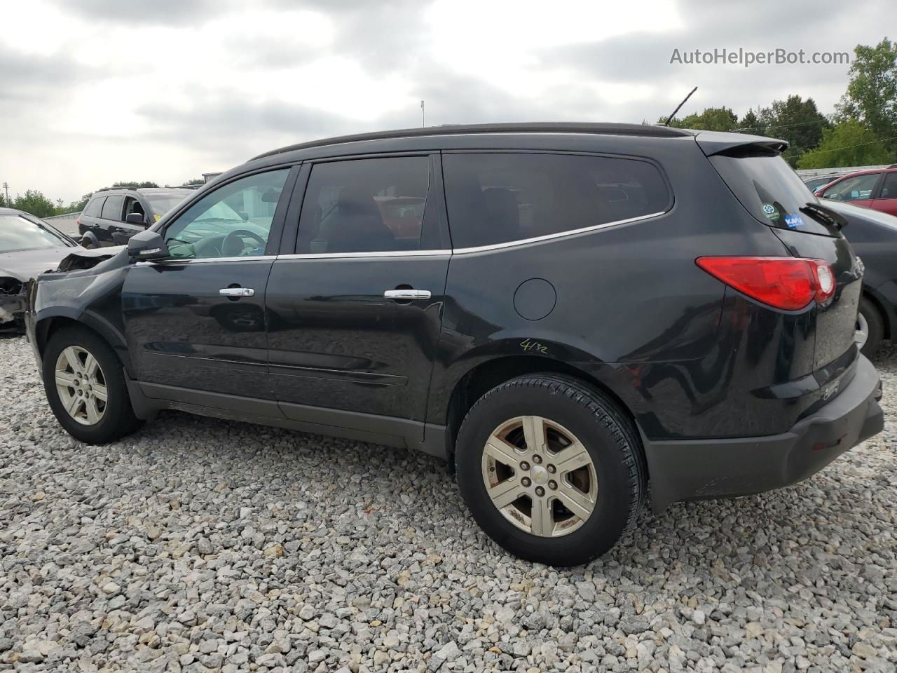 2011 Chevrolet Traverse Lt Black vin: 1GNKVGED0BJ368830