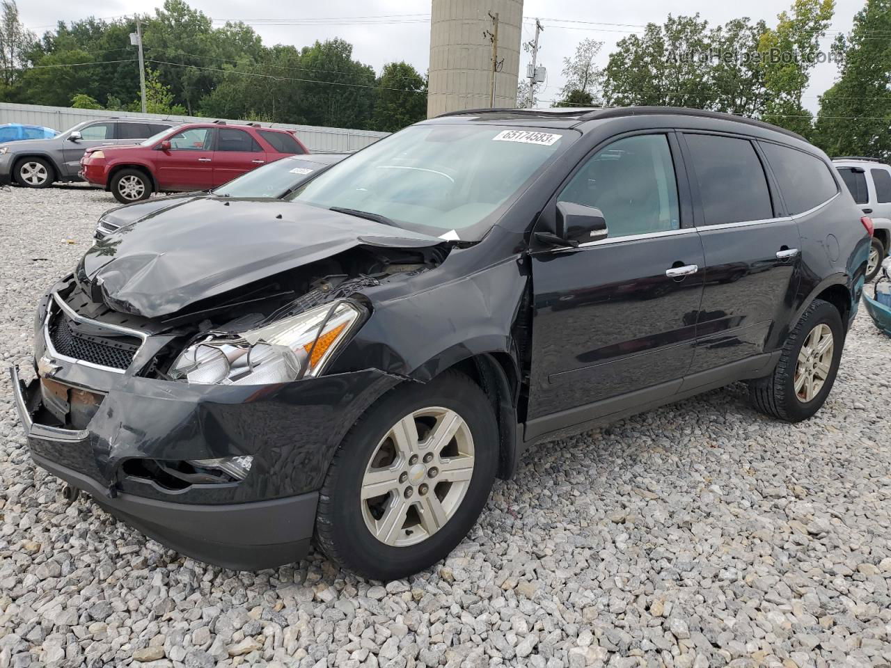 2011 Chevrolet Traverse Lt Black vin: 1GNKVGED0BJ368830