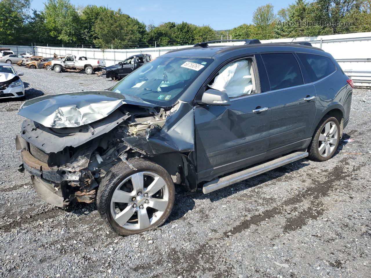 2011 Chevrolet Traverse Lt Charcoal vin: 1GNKVGED0BJ375745