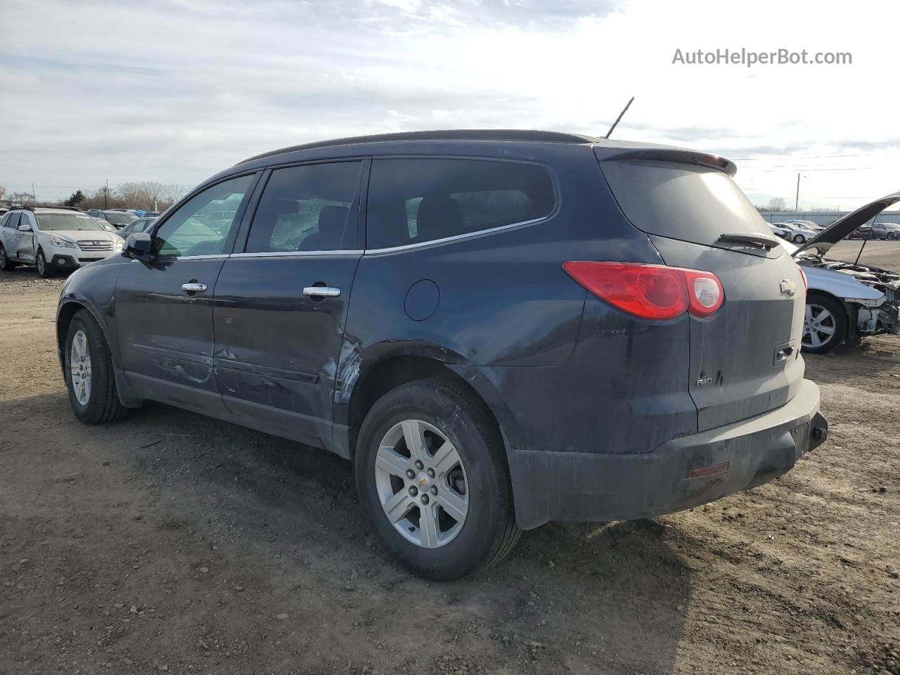 2011 Chevrolet Traverse Lt Blue vin: 1GNKVGED0BJ389399