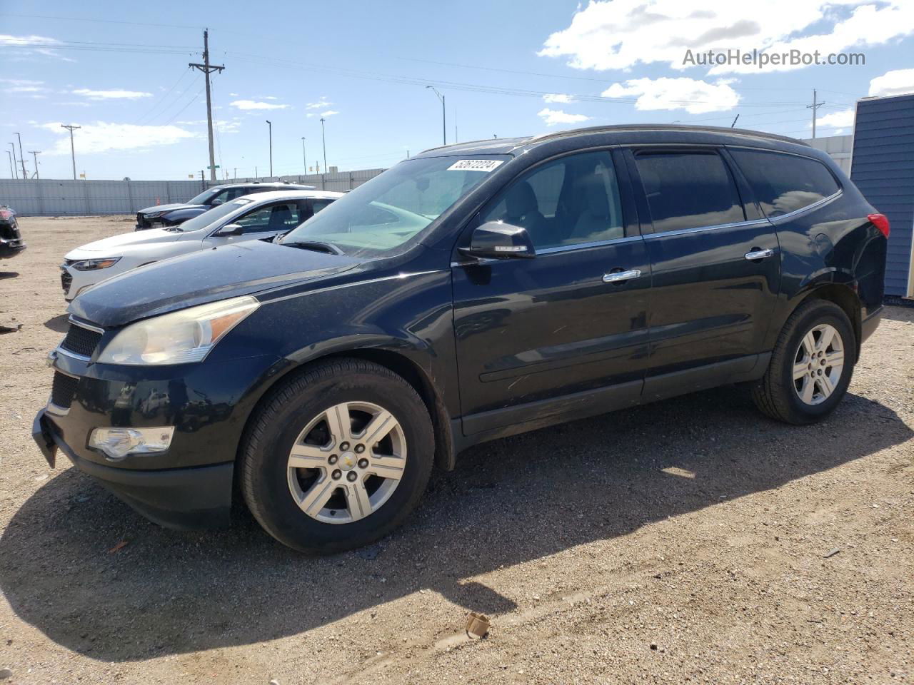 2012 Chevrolet Traverse Lt Синий vin: 1GNKVGED0CJ111362