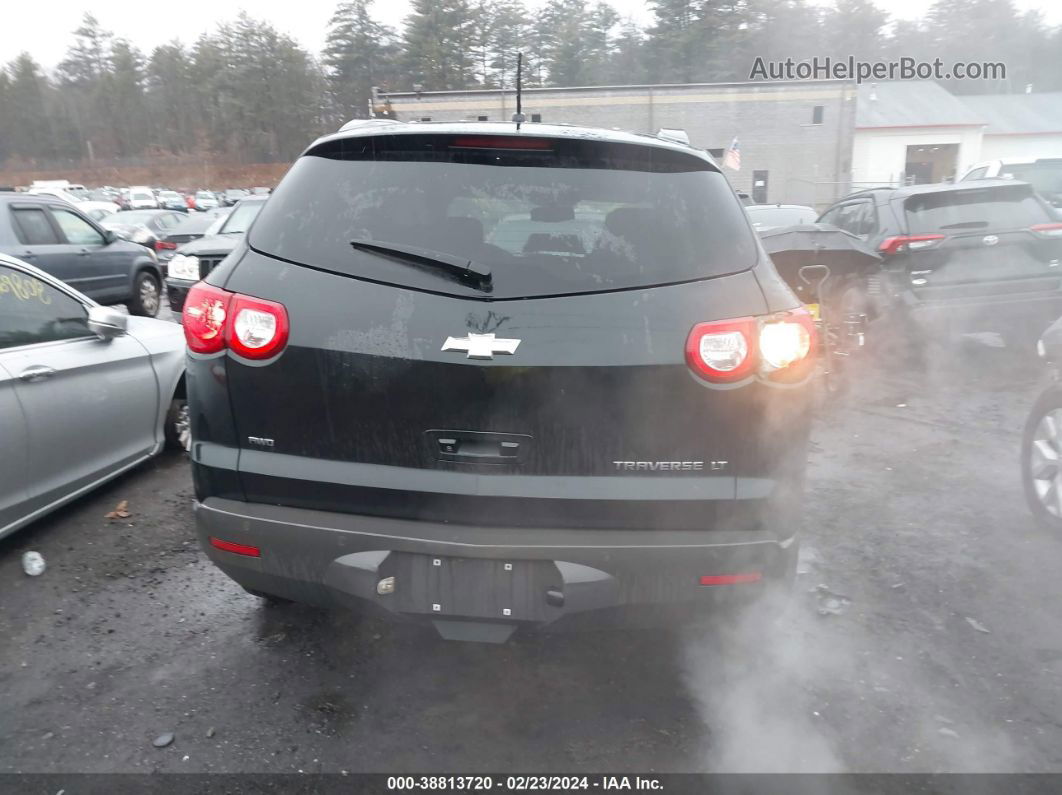 2012 Chevrolet Traverse 1lt Black vin: 1GNKVGED0CJ154650