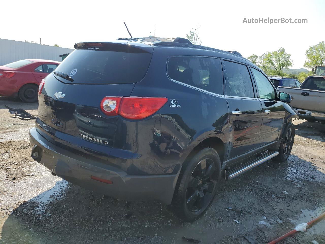 2012 Chevrolet Traverse Lt Blue vin: 1GNKVGED0CJ241318