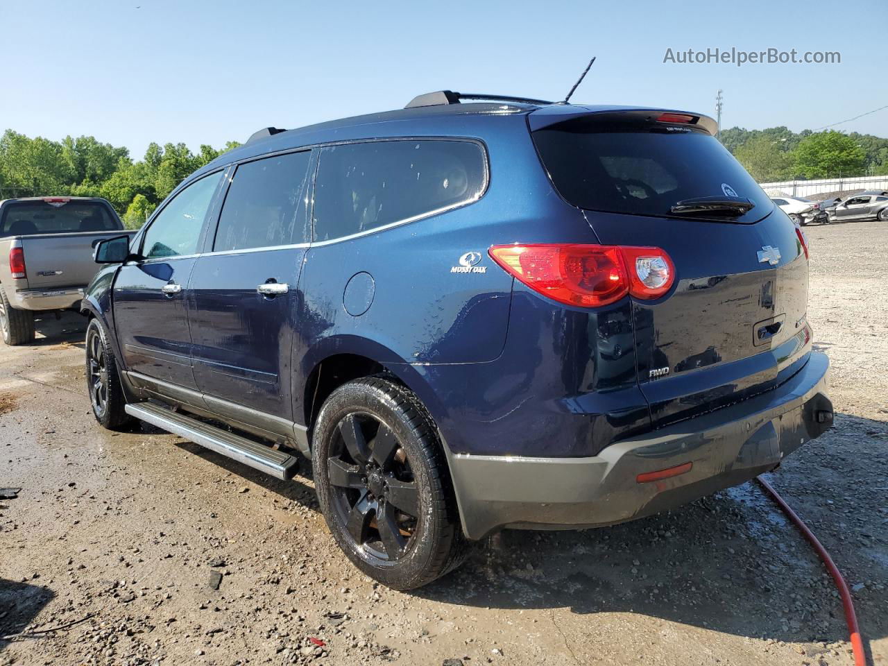 2012 Chevrolet Traverse Lt Blue vin: 1GNKVGED0CJ241318