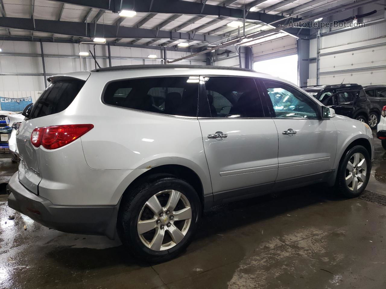 2012 Chevrolet Traverse Lt Silver vin: 1GNKVGED0CJ294827