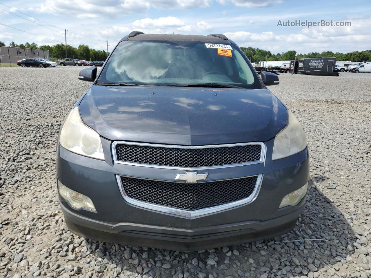 2012 Chevrolet Traverse Lt Серый vin: 1GNKVGED0CJ347591