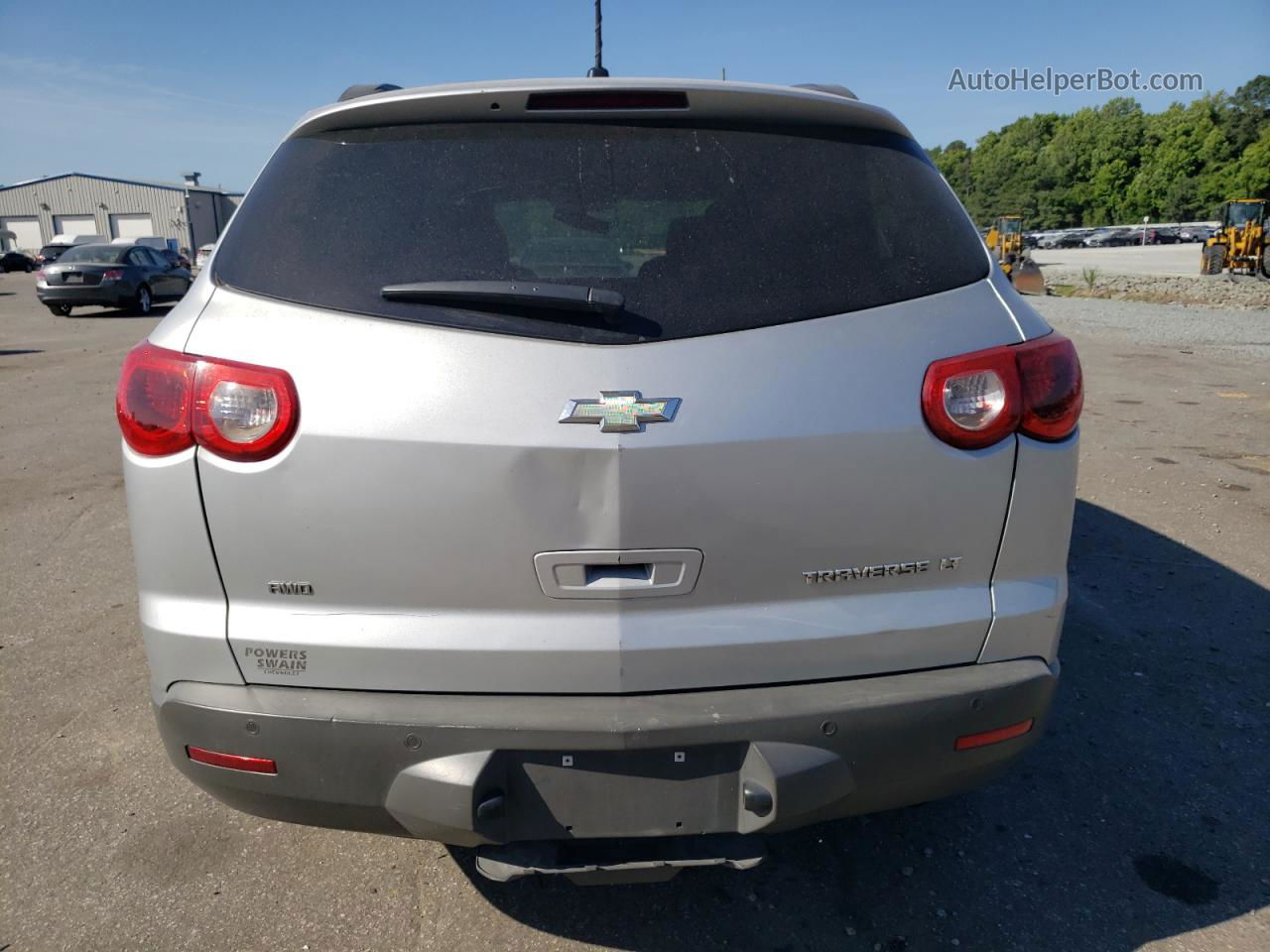 2012 Chevrolet Traverse Lt Silver vin: 1GNKVGED0CJ359191