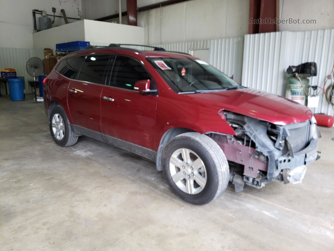 2011 Chevrolet Traverse Lt Maroon vin: 1GNKVGED1BJ131652