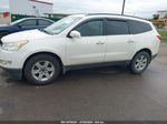 2011 Chevrolet Traverse 1lt White vin: 1GNKVGED1BJ314663