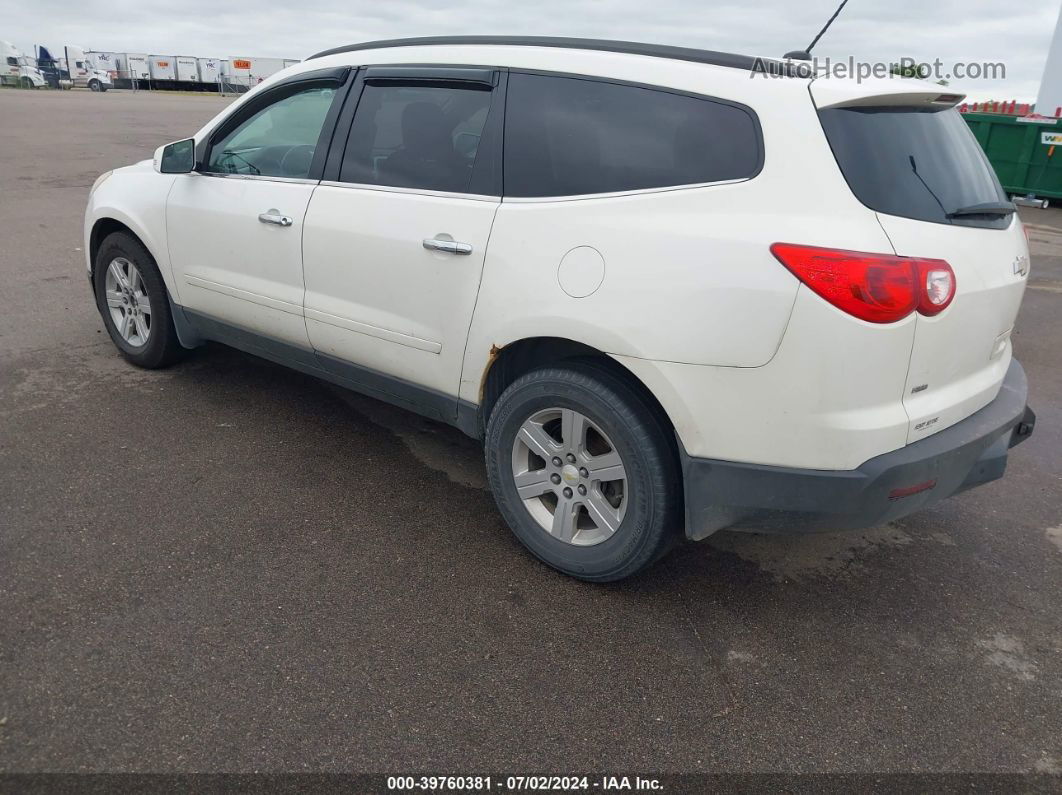 2011 Chevrolet Traverse 1lt White vin: 1GNKVGED1BJ314663