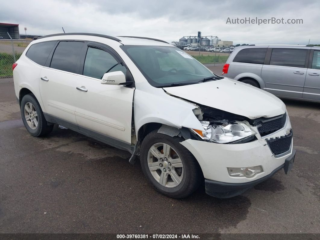 2011 Chevrolet Traverse 1lt Белый vin: 1GNKVGED1BJ314663