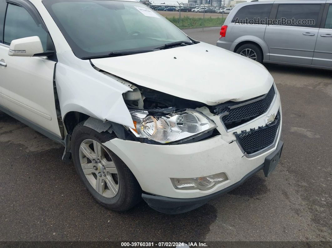 2011 Chevrolet Traverse 1lt White vin: 1GNKVGED1BJ314663