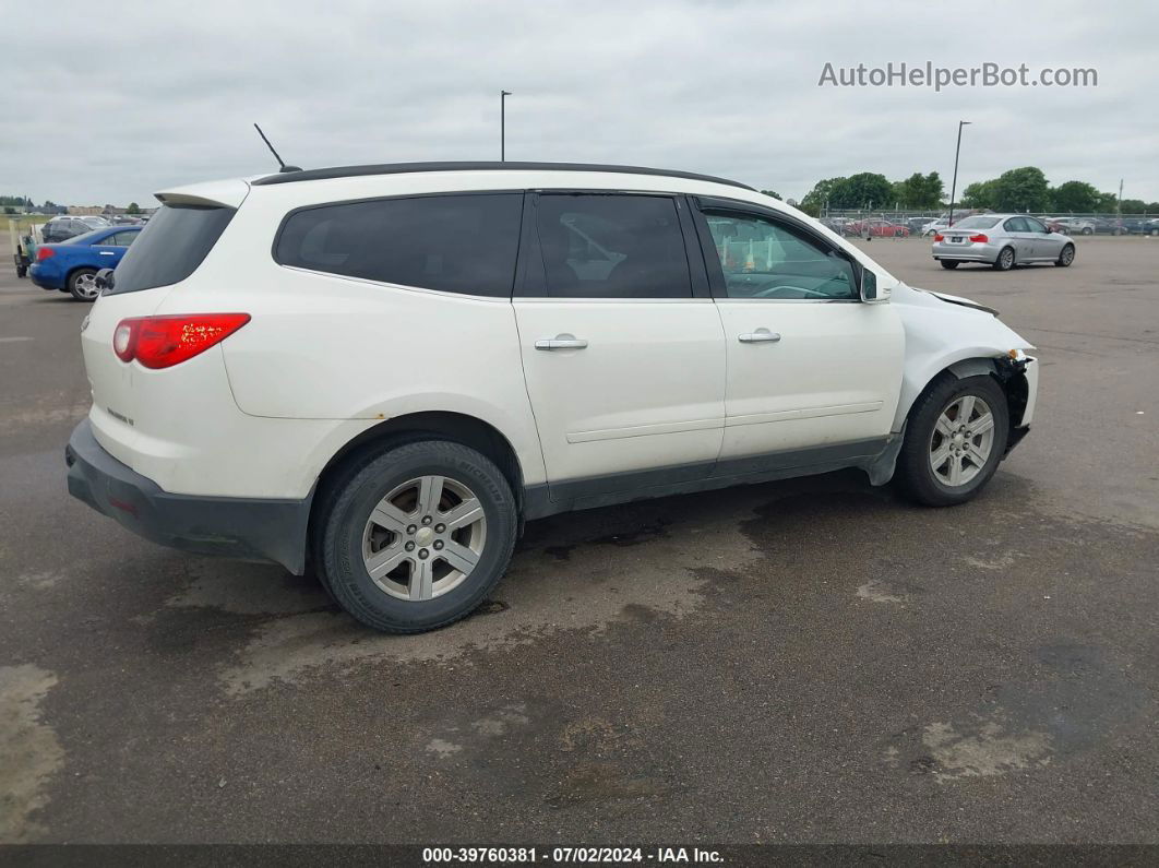 2011 Chevrolet Traverse 1lt Белый vin: 1GNKVGED1BJ314663