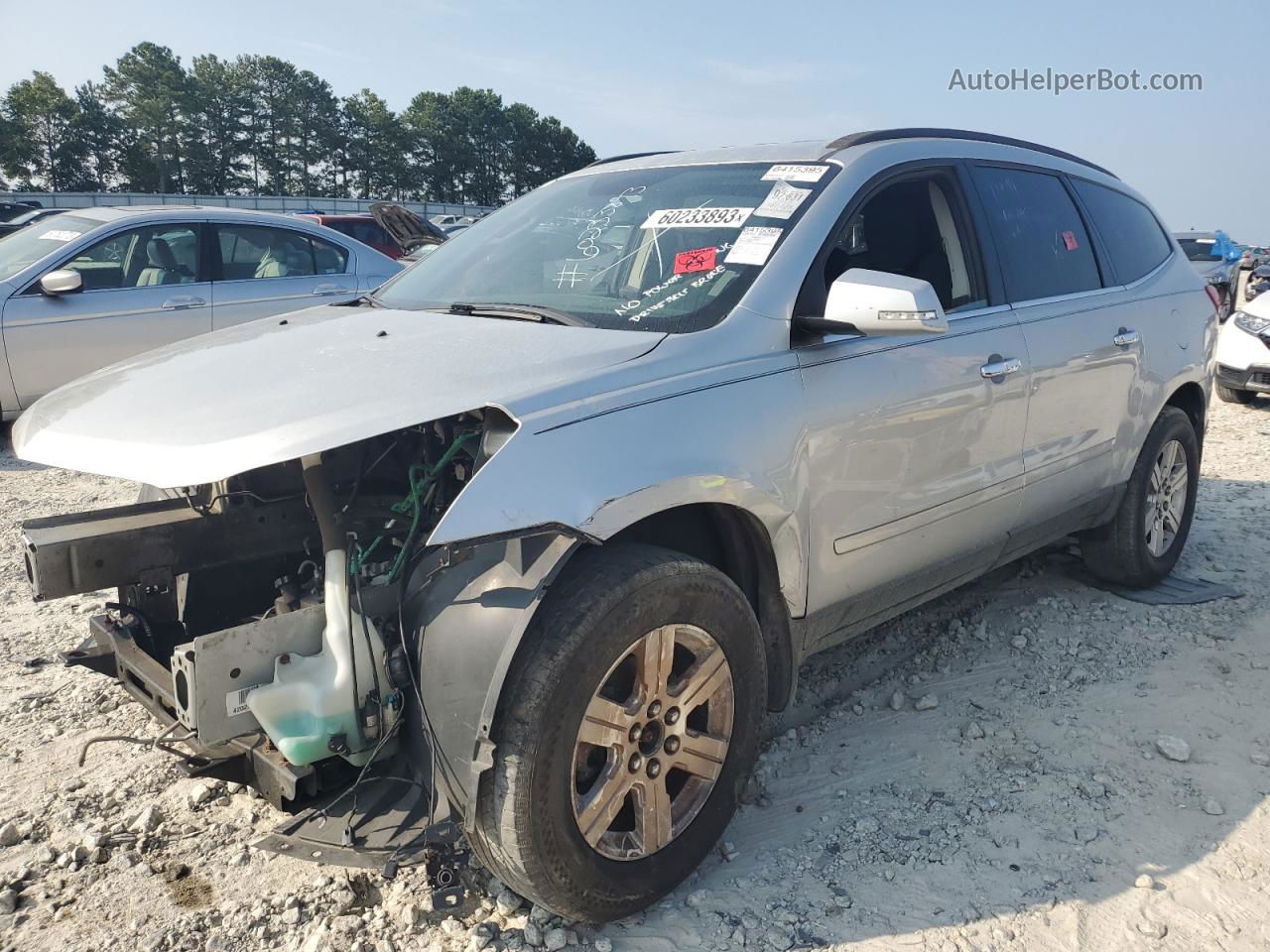 2012 Chevrolet Traverse Lt Серебряный vin: 1GNKVGED1CJ120197